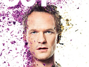 Csillogás és glamúr: ilyen Barney Stinson az Out magazin címlapján
