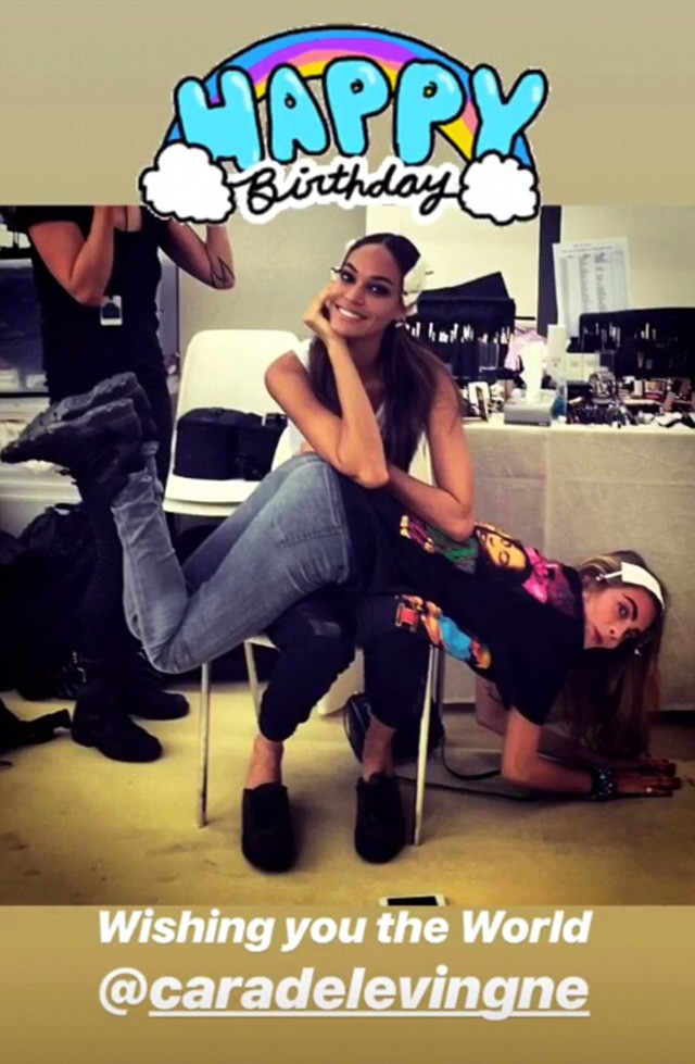 Cara Delevingne és Joan Smalls