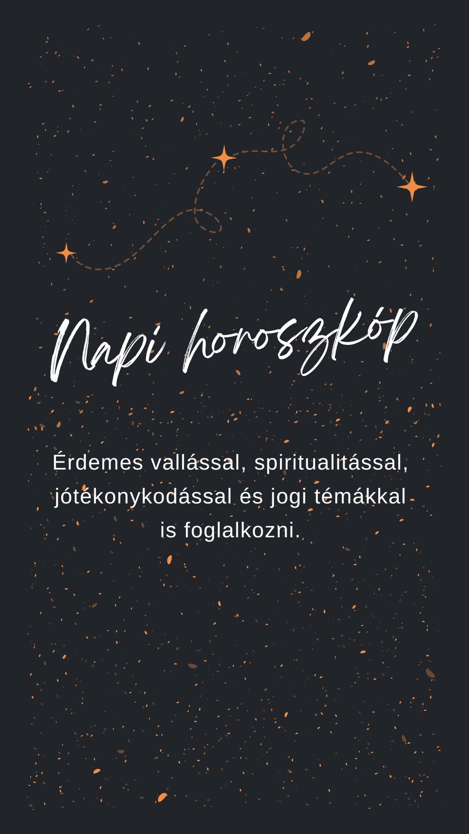 Ezt mondja mára a napi horoszkóp
