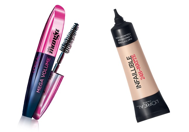 Ezeke viselte még Barbi a csodás ruhán kívül: L`Oréal Miss Manga szempillaspirál és L`Oréal Infaillible alapozó