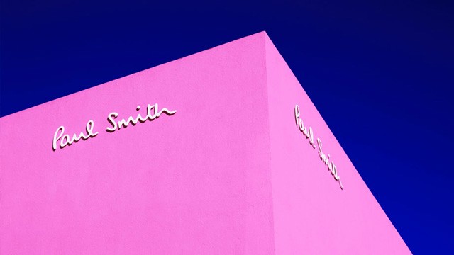A Paul Smith legendás pink színűre festett üzlete