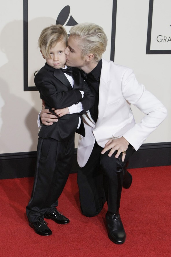 Justin Bieber, grammy, testvére, jaxon bieber, grammy 2016