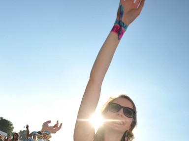 Csajok a Sziget Fesztiválon!