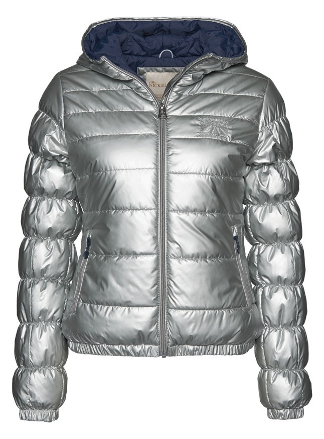 Ezüstszínű pehely dzseki NICKELSON-Van Graaf 44 990 Ft