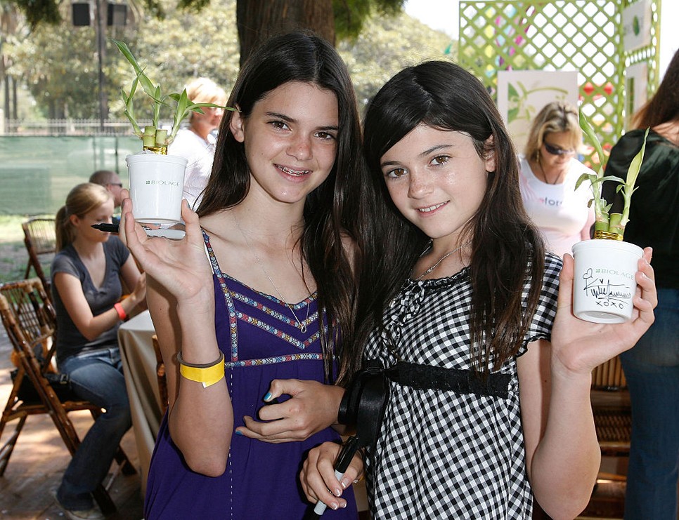 Kylie és Kendall Jenner még 2008-ban