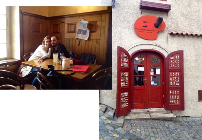 Meseváros hóesésben