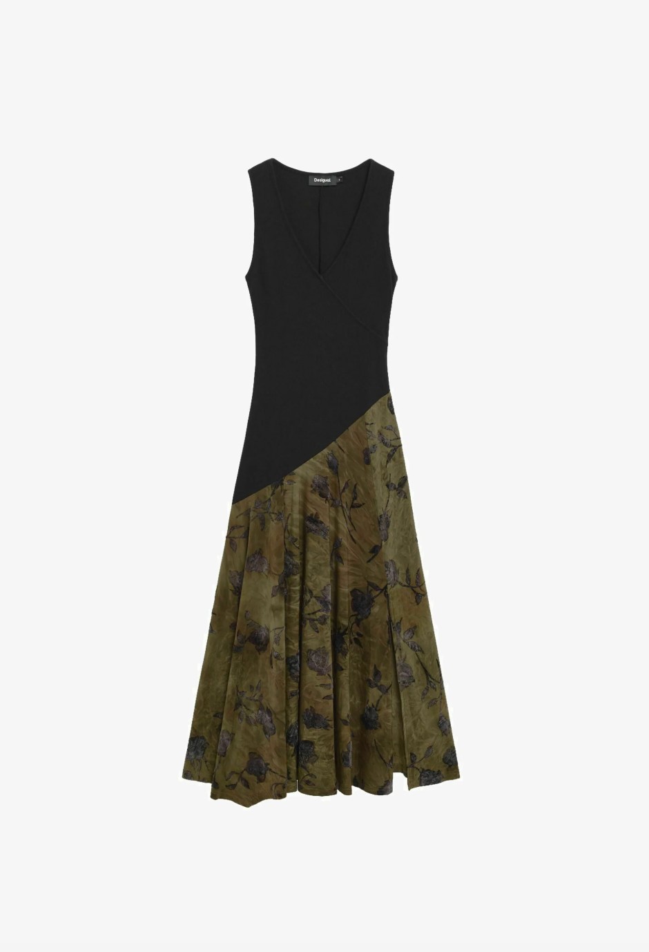 Pliszírozott aljú ruha DESIGUAL - zalando.hu 45 990 Ft