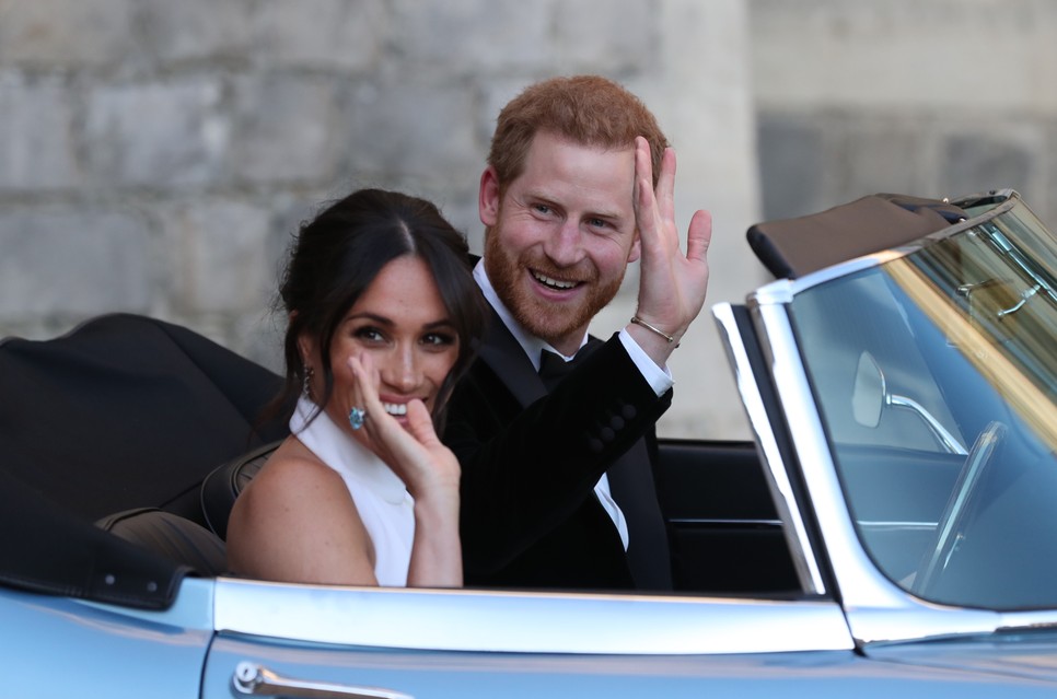 Harry herceg és Meghan Markle 2018-as esküvőjük után, amikor még minden rendben volt