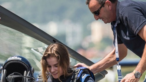 Palvin Barbara elnémult a levegőben