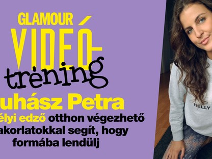 Otthon is végezhető comb- és törzserősítő gyakorlatok Juhász Petrával