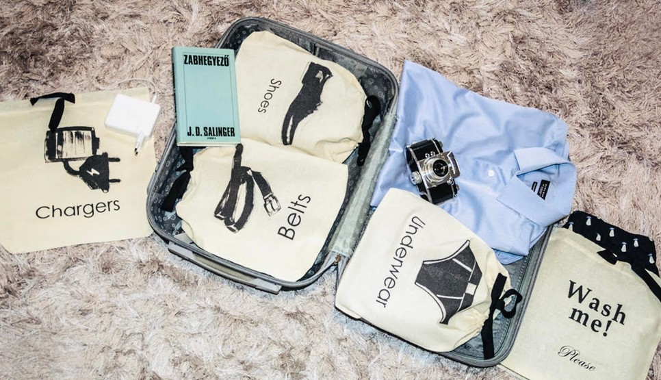 A Rendszerető zsákok nagy segítségedre lesznek a stílusos utazásban, és a rendszerezett gardróbod kialakításában
