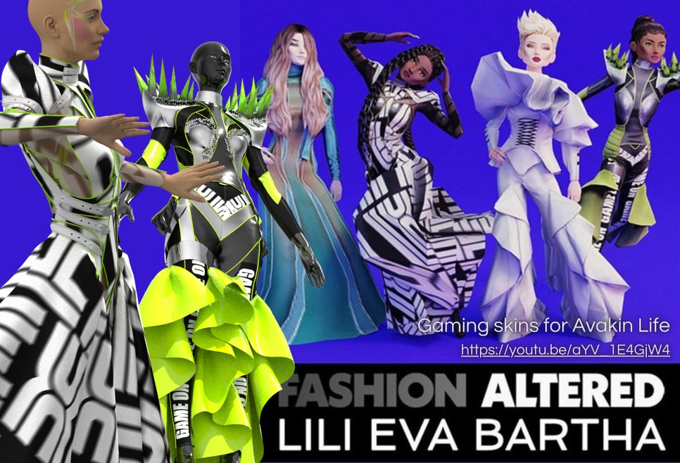 DFF studio x Avakin Altered 2020 - Fashion collection for games