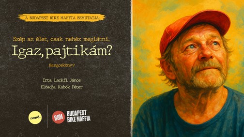 Lackfi János írásait meséli el egy hajléktalan férfi, Péter – hangoskönyvet adott ki a Budapest Bike Maffia