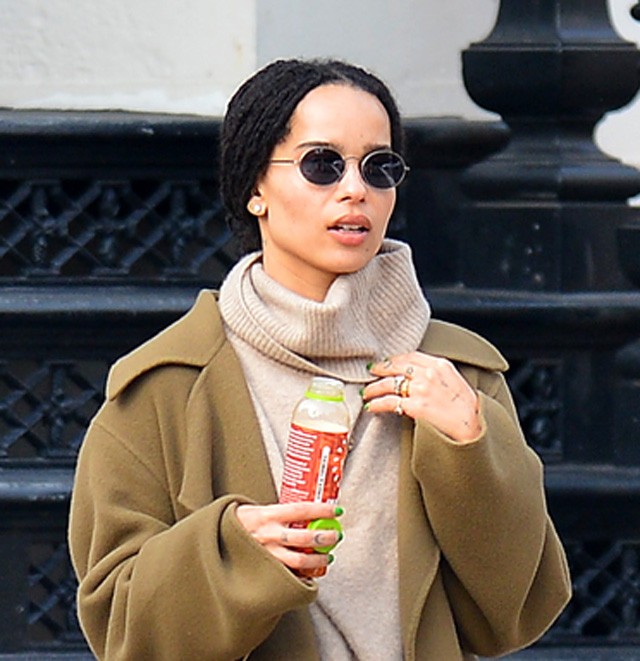 Zoë Kravitz megmutatta az idei ősz egyik legnagyobb trendjét
