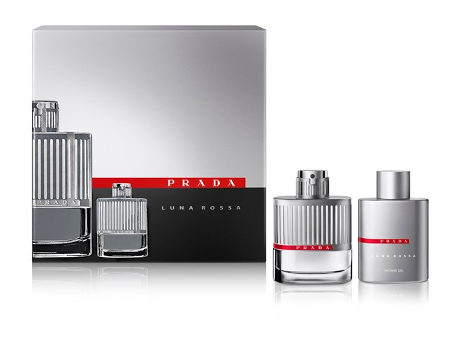 Luna Rossa szett PRADA 18900 Ft. Tartalma: Luna Rossa parfüm edt 50ml és tusfürdő 100ml