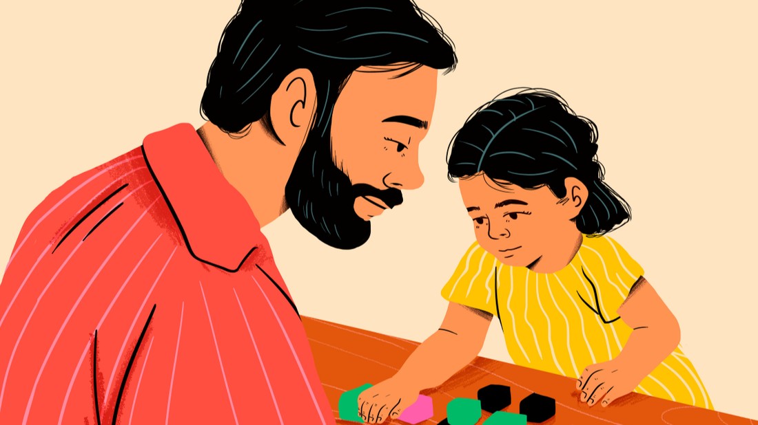 glamour apa gyed kislány otthon