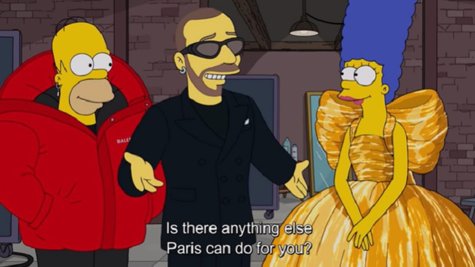  A Simpson család és a Balenciaga találkozott a 2022-es párizsi divathéten