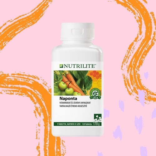 Naponta étrendkiegészítő tabletta NUTRILITE 15 300 Ft/120 tabletta