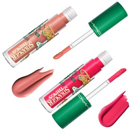 Egy rohanós hétköznapra praktikus választás a Lipglass M· A·C x Stranger Things a maga trendi árnyalataival. Némi színezett hidratáló, egy réteg szempillafesték, megkoronázva egy kis trendszetter ragyogással, ezzel főszerepet adva az egészségesen csillogó ajkaknak. - Lipglass szájfény (Eerie El, Excellent Erica) MAC 6800 Ft