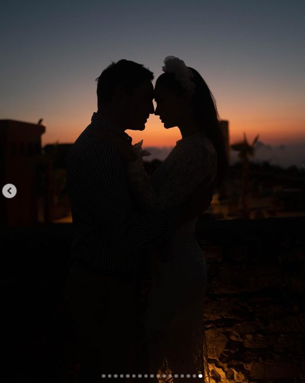 Ilyen volt Ed Westwick és Amy Jackson nagy napja