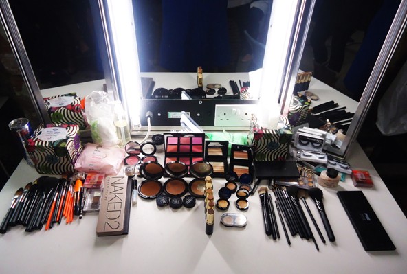 Backstage a divatbemutatón