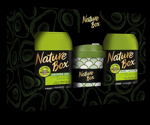 Avokádós testápoló szett NATURE BOX 3999 Ft