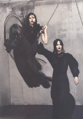 Axente Vanessa 24 oldala az olasz Vogue-ban