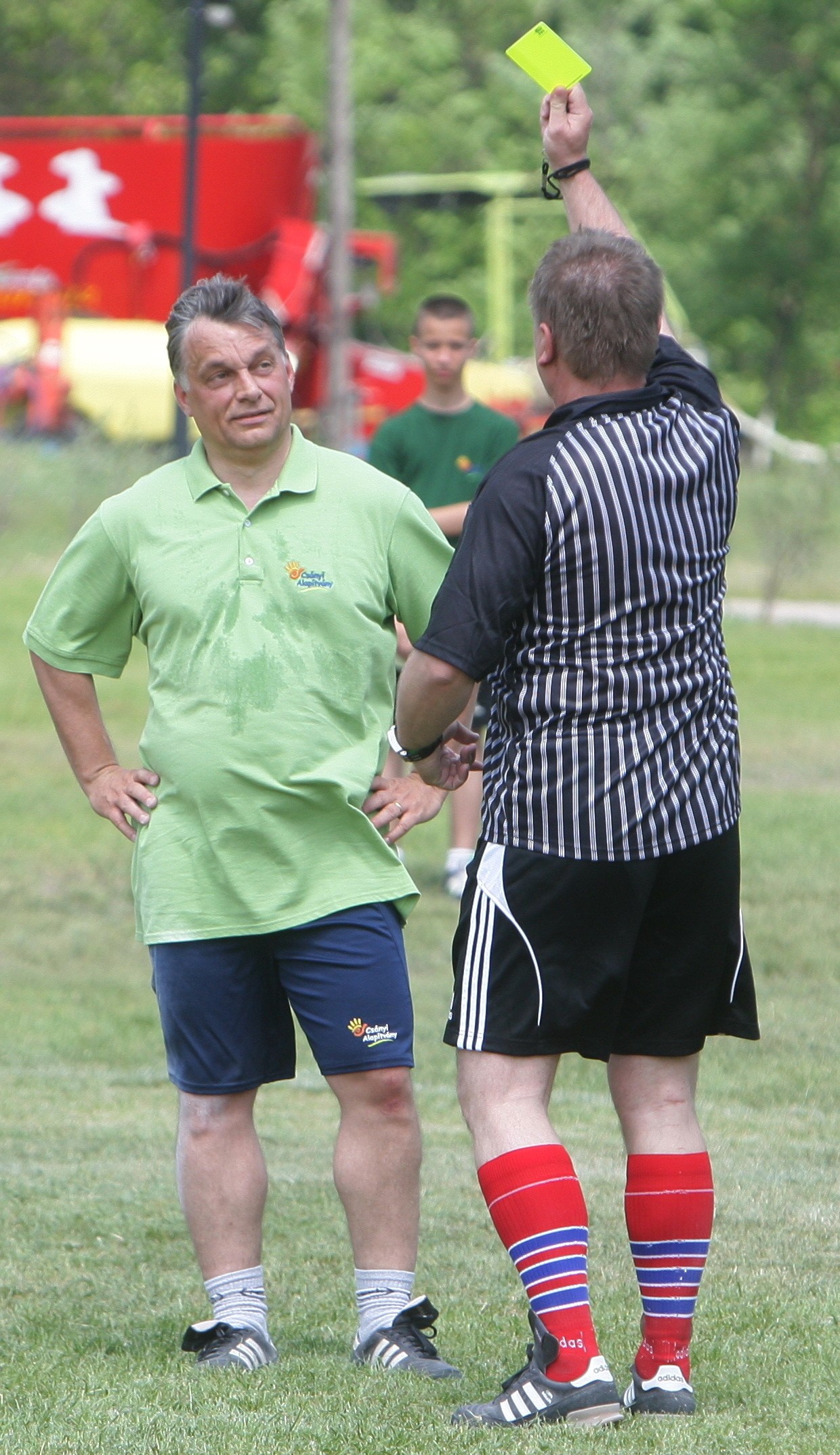 Még Orbán Viktor is kapott tőle sárga lapot / Fotó: Korponai Tamás