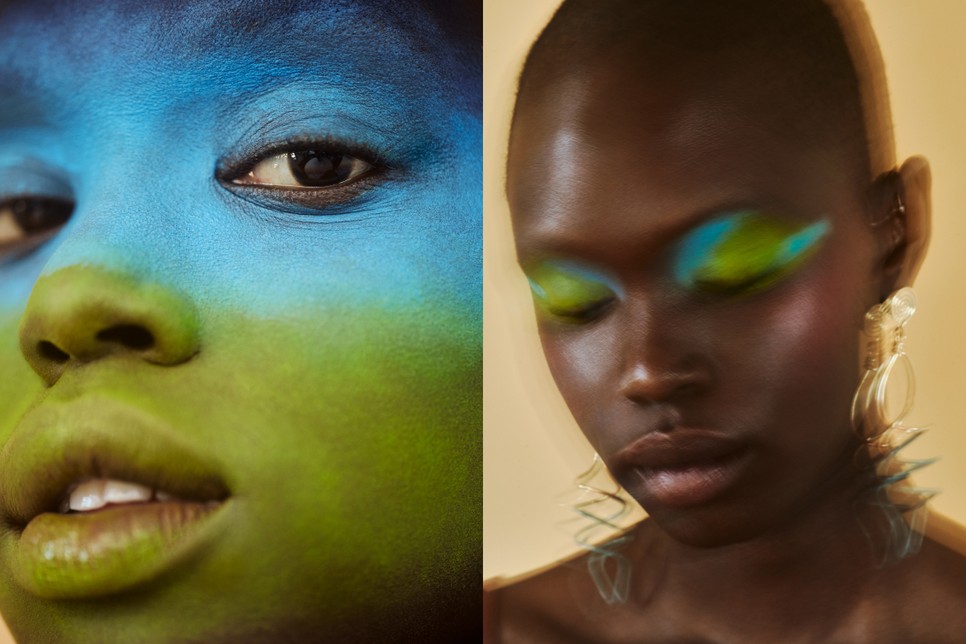 Smink: Lindsay Kastuk @lindsaykastuk, Haj: Mariah Molina @hairbymariah11, Retus: Lydia Tzirkova @lydia.tzirkova, Modell: Ling Bol @lingbol/State Management @statemgmt // Fülbevaló: Tory Burch, Smink: Monika Blunder Beauty Blunder Cover alapozó, Chantecaille Lip Chic, AboutFace Beauty matt folyékony szemfesték, Fenty Beauty Cheeks Out pirosító