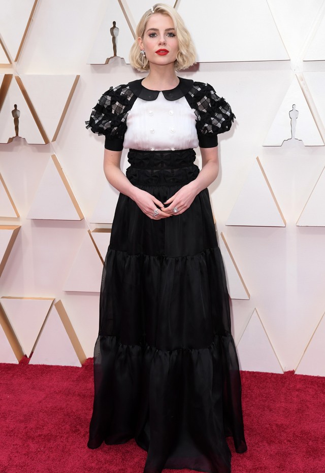 Lucy Boynton az Oscar-gálán