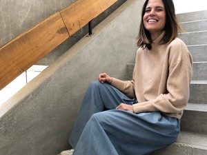 Bertoty Eszter a legmenőbb nadrágtrenddel kezdi a hetet