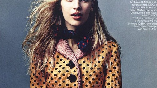 Szenzációs modellsiker! Axente Vanessa az amerikai Vogue magazinban pózol