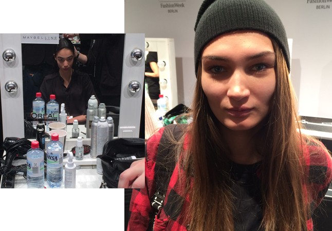 A modellek már készülődnek a bemutatóra