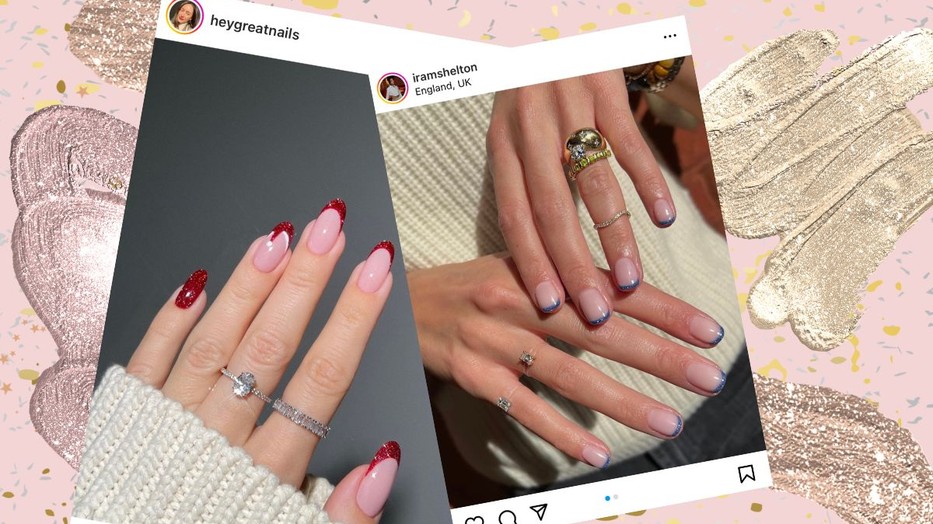 Imádjuk a csillogó karácsonyi körmöket!