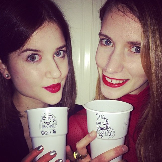 Cuki lányok 2014-ben is: Kondás Kata és Szepesi Melinda.