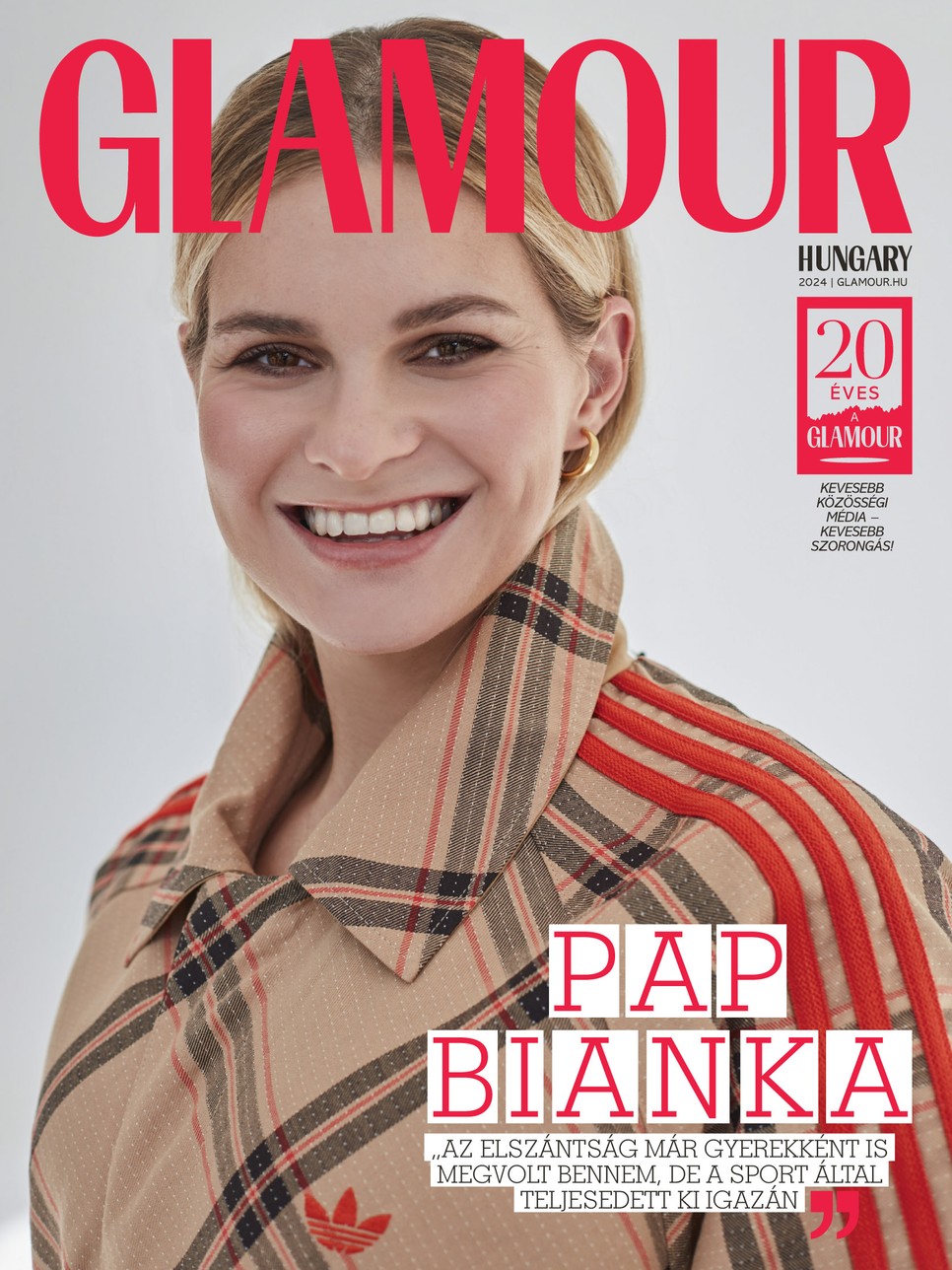 Pap Bianka GLAMOUR 20 digitális címlap