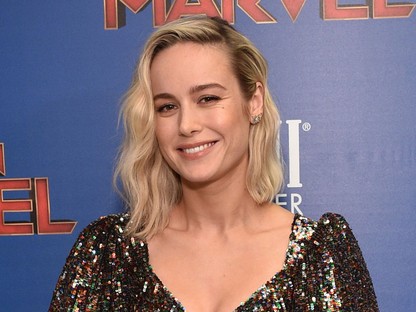 Brie Larson a moziban lepte meg rajongóit a Marvel Kapitány vetítése előtt