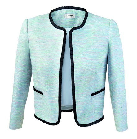 Kék, fekete szegéllyel ORSAY 9995 Ft