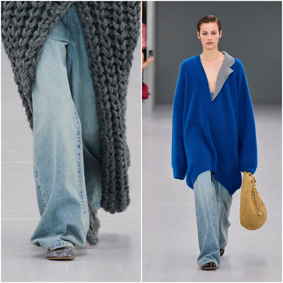 Loewe szinte a végletekig játszott a bő fazonokkal