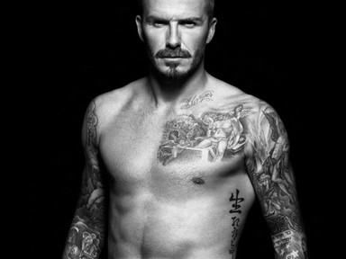 David Beckham, a tökéletes fehérneműmodell
