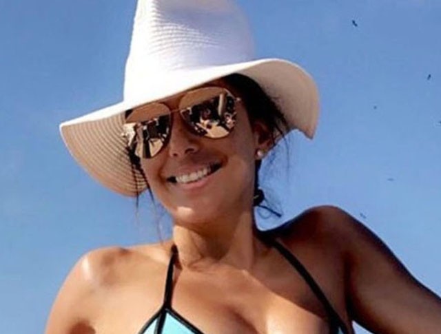 Eva Longoria bikinis Instagram posztja