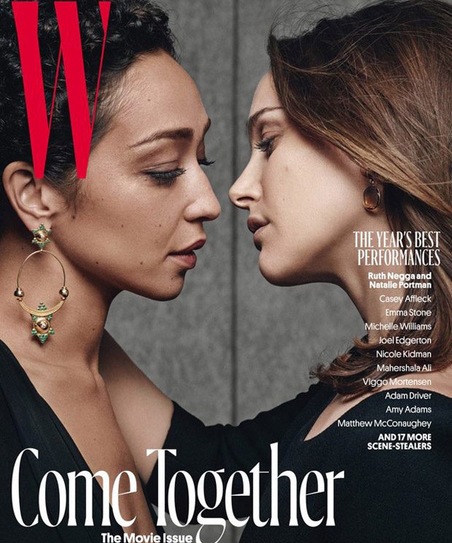 Ruth Negga és Natalie Portman a W magazinban