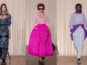 Dysonnal erősít Vivienne Westwood 2025-ös tavaszi/nyári kollekciójának bemutatója