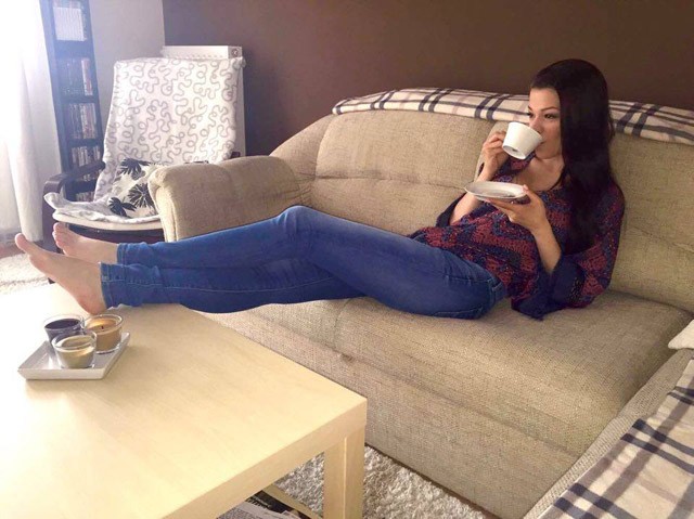 Egy korty kávé, aztán stúdió! Muri Enikő mai napja