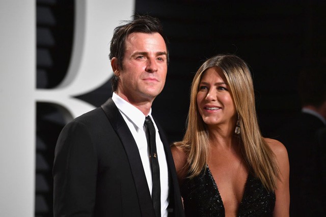 Jennifer Aniston Justin Theroux Oscar 2017 Vanity Fair