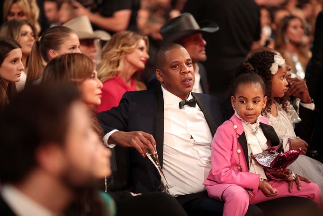 Jay Z Blue és Ivy a Grammy gálán