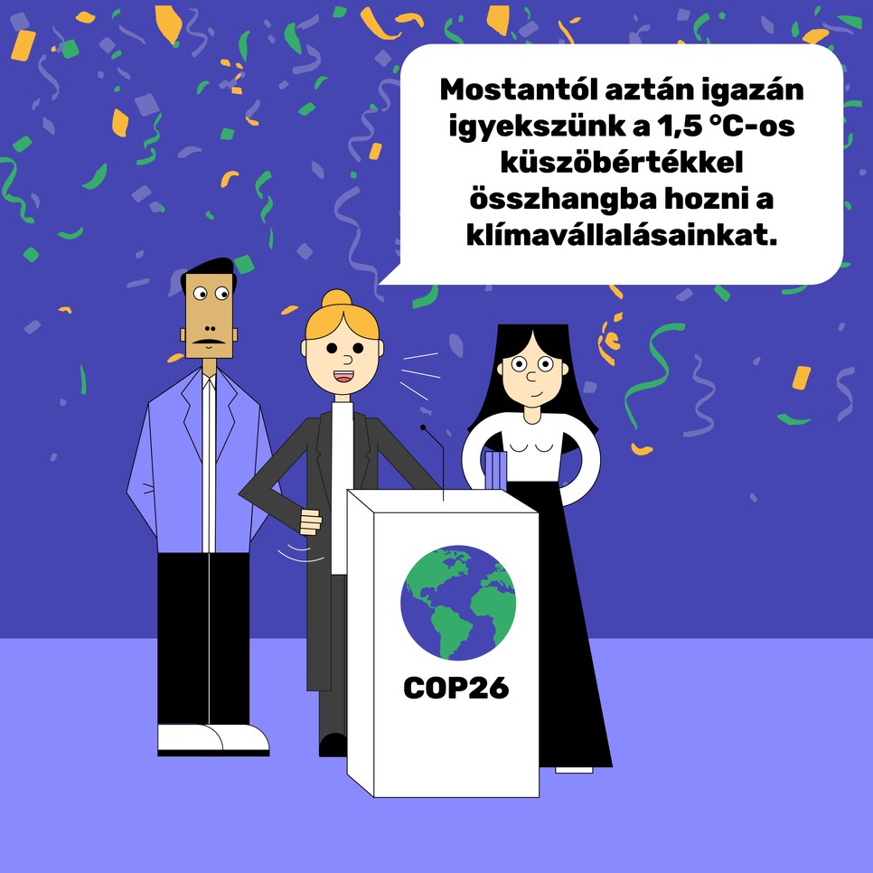 Életben maradt a 1,5 °C reménye: COP26 értékelő