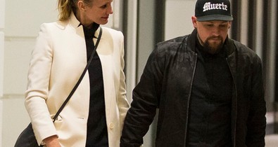 Tényleg várandós? Cameron Diaz takargatja a hasát