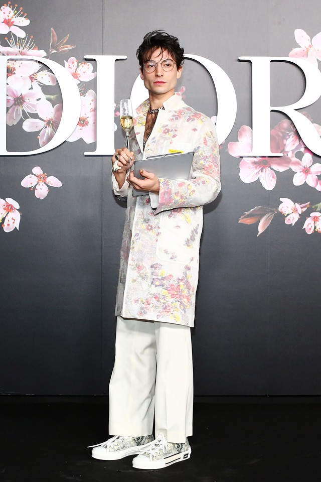 Ezra Miller Dior