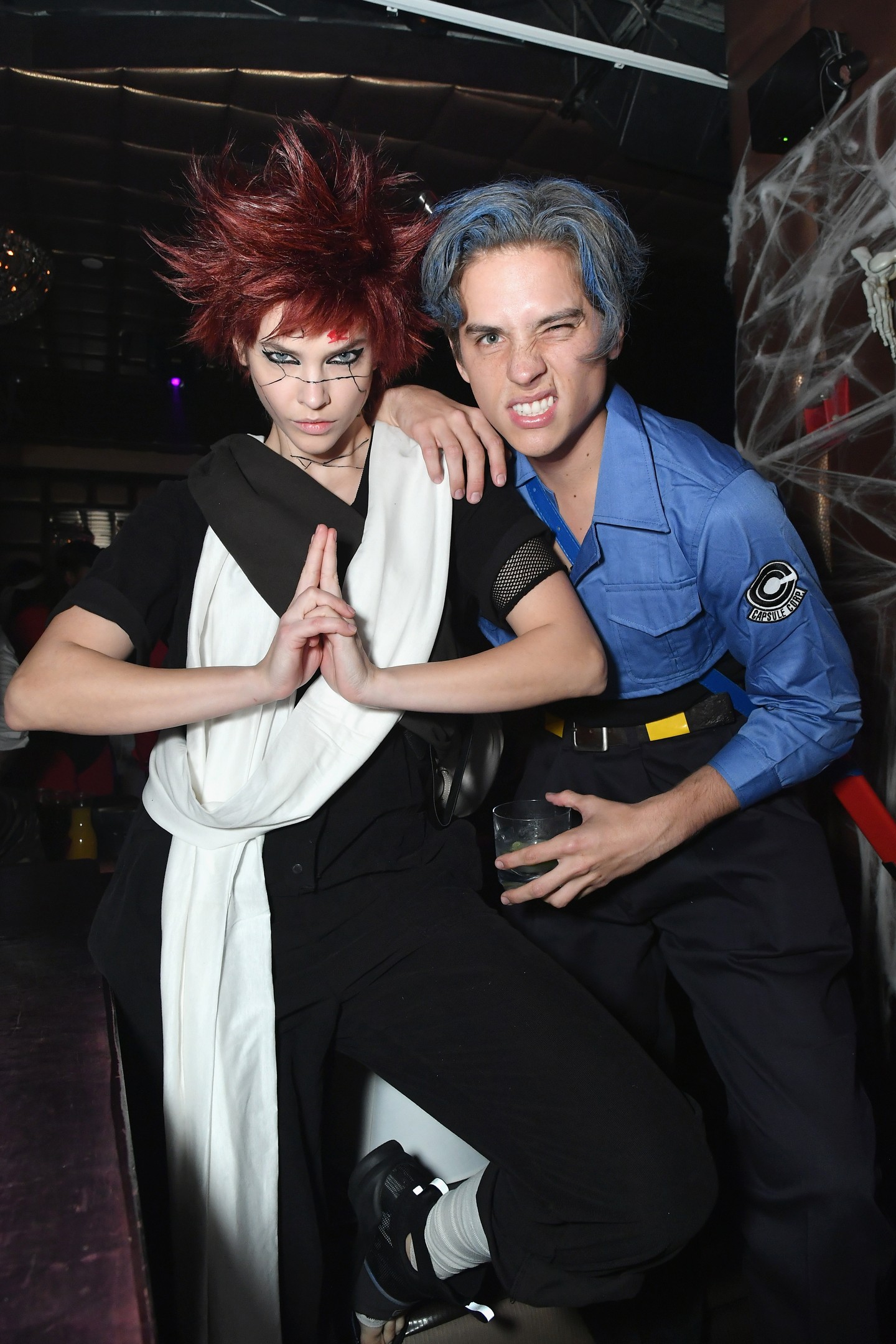 Palvin Barbara Gaarának öltözött, míg Dylan Sprouse Trunks bőrébe bújt Heidi Klum 2018-as halloweeni partiján